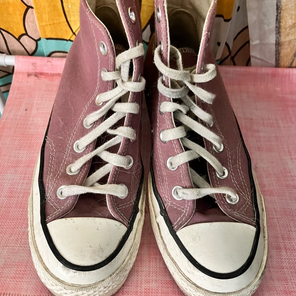 Chuck 70 purple high tops size 7 women size 5 men